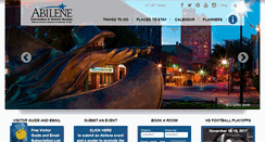 Desktop Screenshot of abilenevisitors.com
